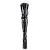 Pleaser - ELECTRA3000Z Bottes cuissardes à plateforme - Noir Product image